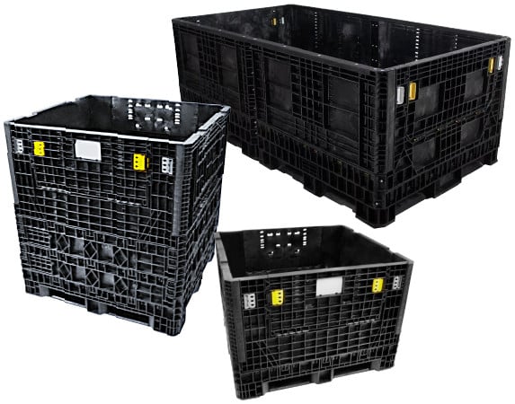 Stackable Plastic and Metal Bulk Containers // Container Essentials