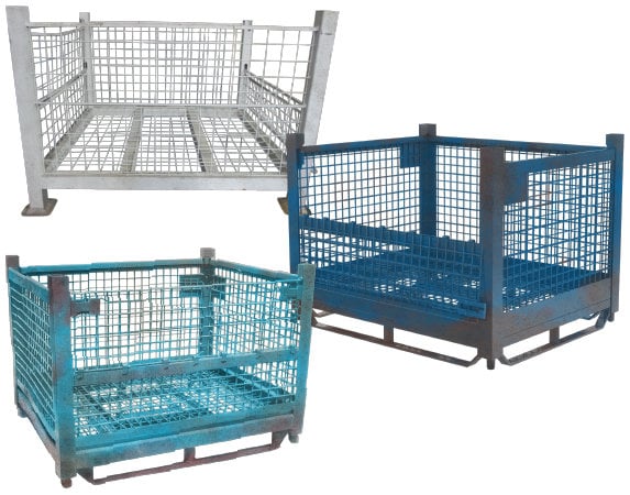 Used Rigid Wire Baskets