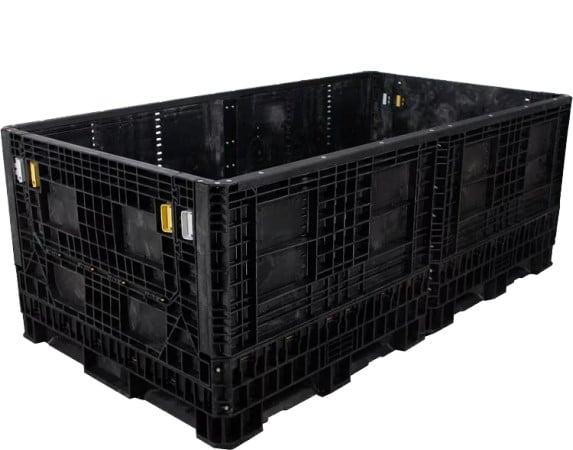 Jumbo Stackable Containers Jumbo Plastic Bulk Containers // Extra Large Bulk Bins and Carts