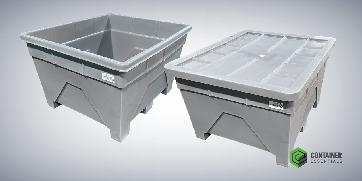 Used Tra-Tote Nestable Containers Used Tra-Tote Nestable Containers