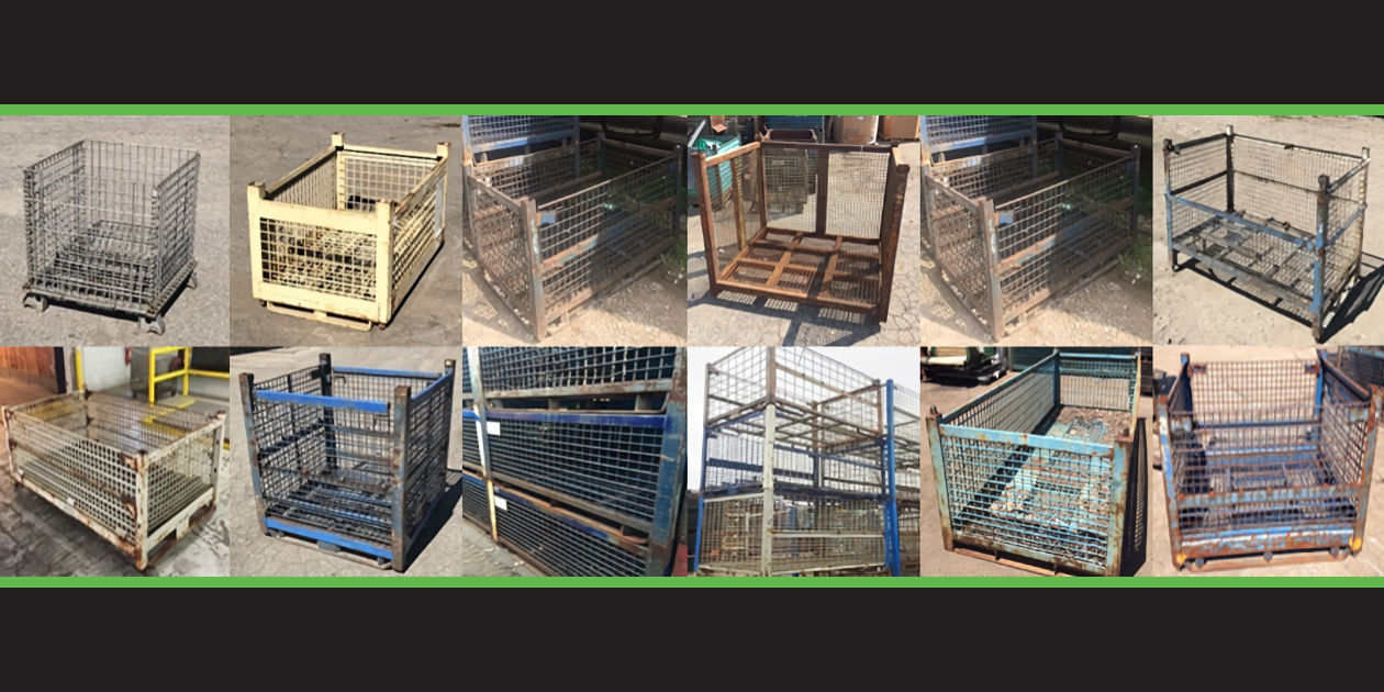 Used Wire Baskets In Stock and Ready to Ship