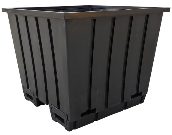 Plastic Hopper Bins, Large Storage Containers