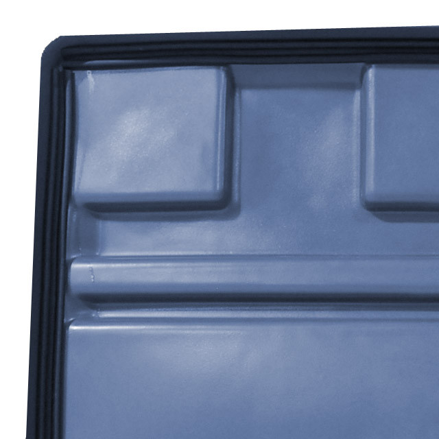 Foam Rubber Seal Lid for DOT Plastic Bulk Container