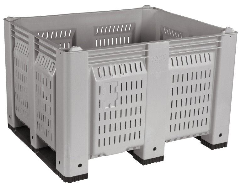 MACX® Vented Container with Short Side Runners