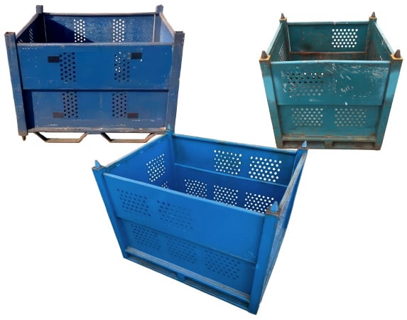 Used Metal Bins