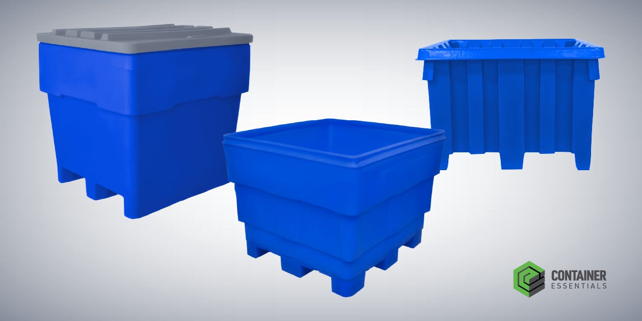 Nestable Plastic Combo Bin for Food